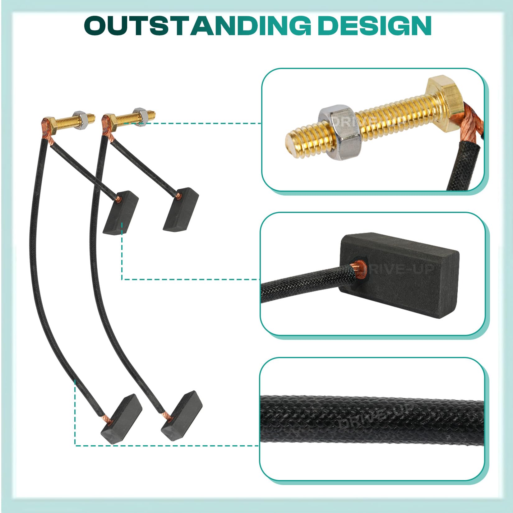 Amazon.com: Drive-up 48 36 Volt Motor Brush Kit,Fits 1994-up Club